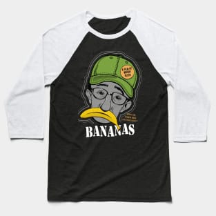 Bananas - Alternative Movie Poster Baseball T-Shirt